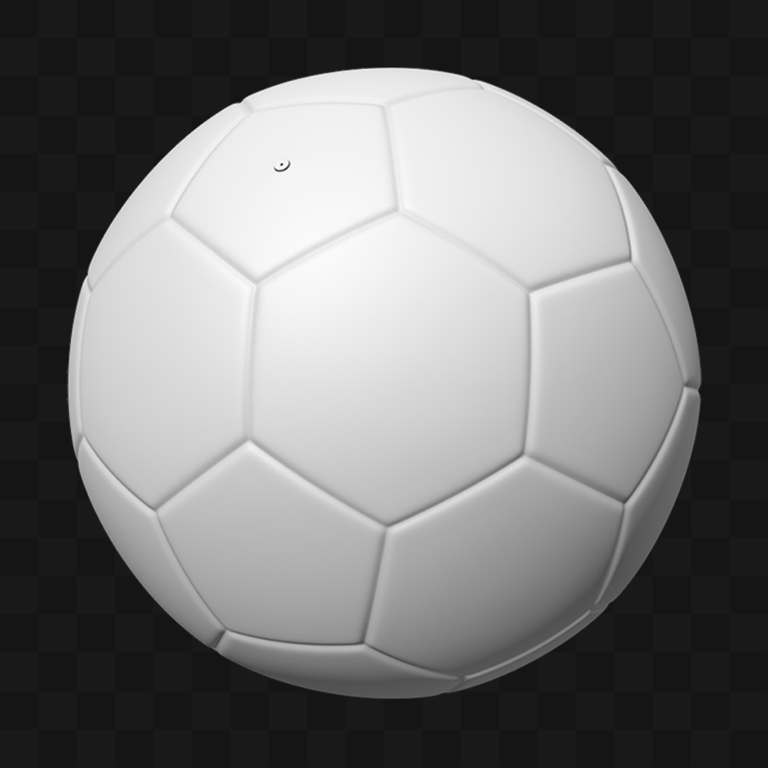 Bola de Futebol  - Modelo 3D