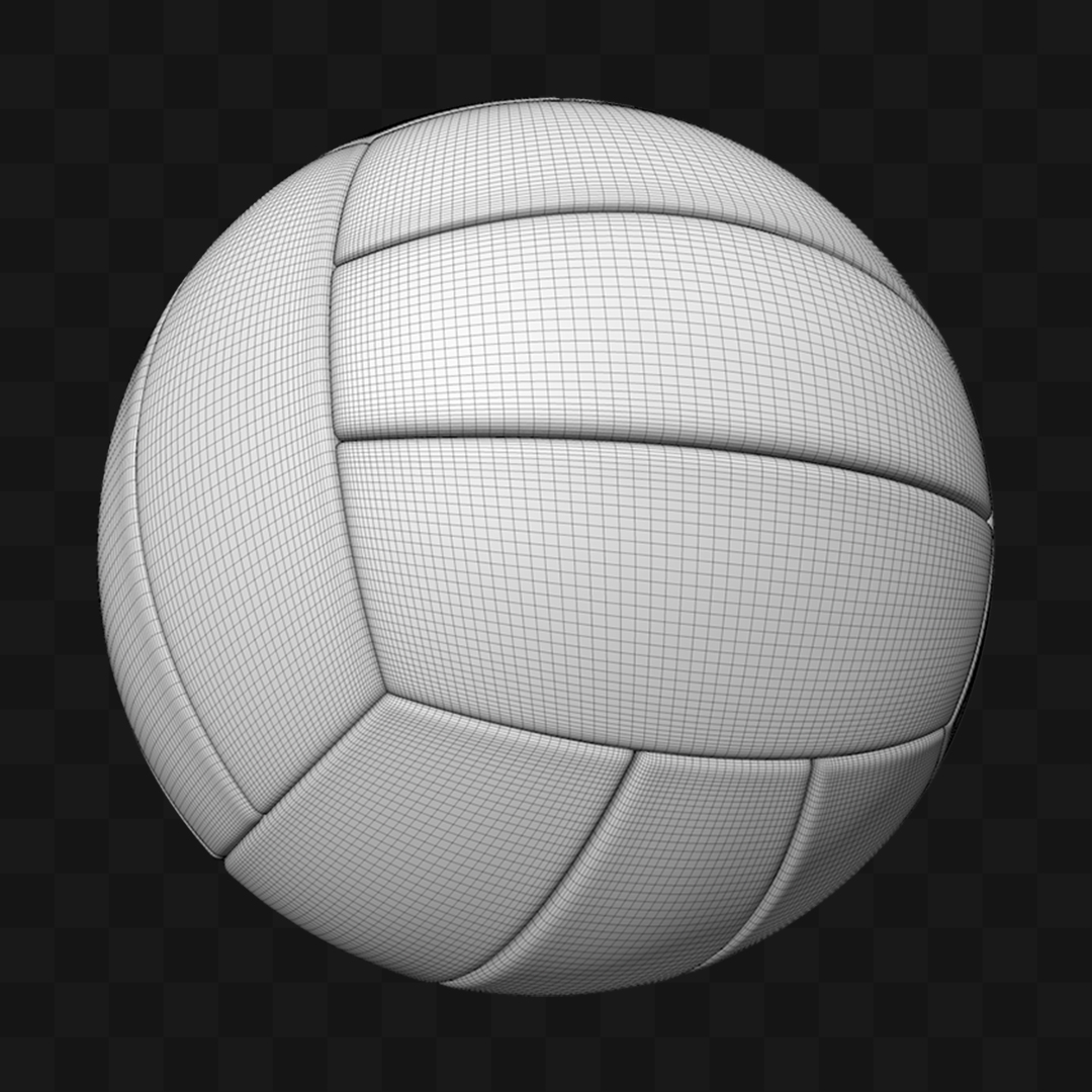 Bola de Vôlei  - Modelo 3D