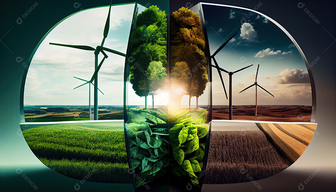 ESG energia verde indústria sustentável Ambiental Social e Governança Corporativa Dia da Terra a importância de amar a natureza