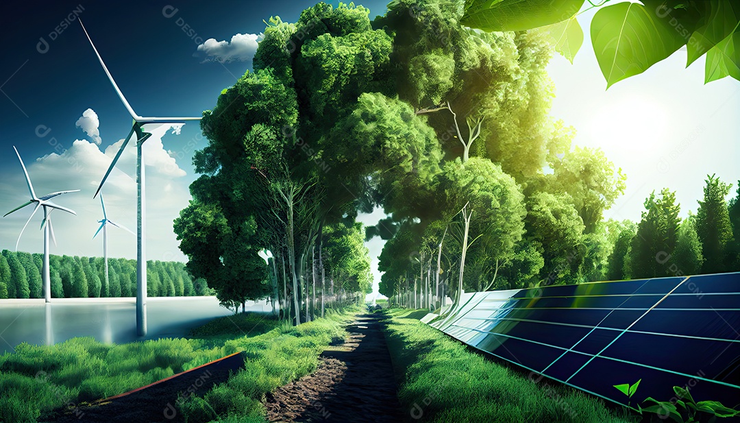 ESG energia verde indústria sustentável Ambiental Social e Governança Corporativa Dia da Terra a importância de amar a natureza