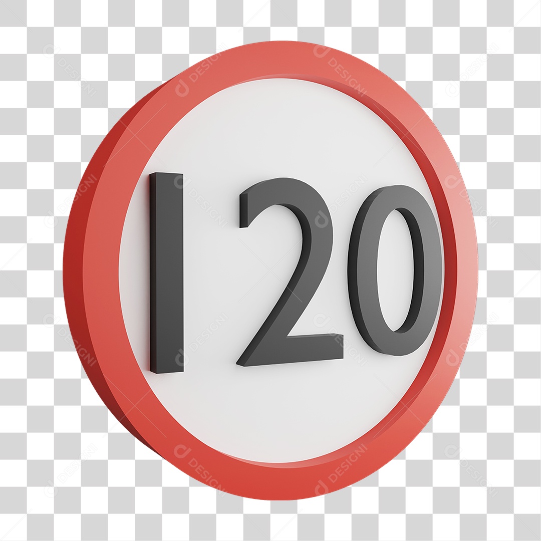 Placa de Aviso PNG Transparente