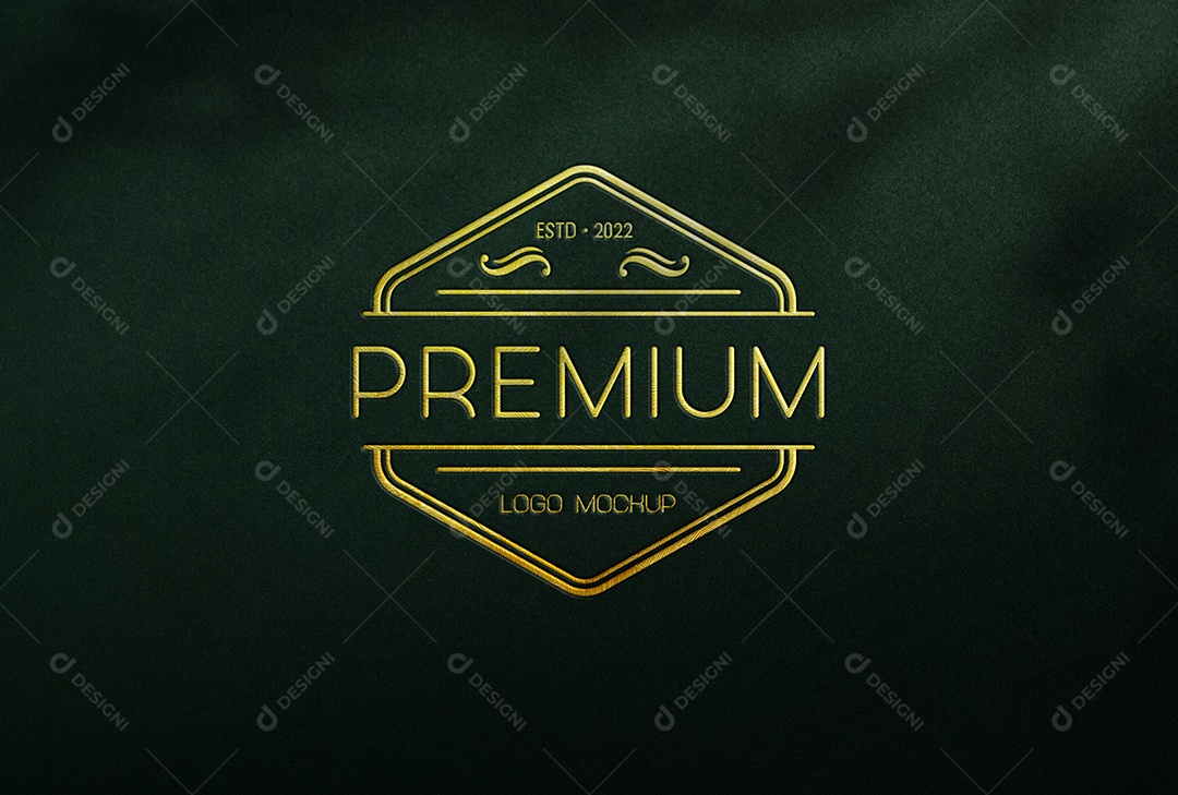 Mockup Logotipo de Empresa PSD Editável