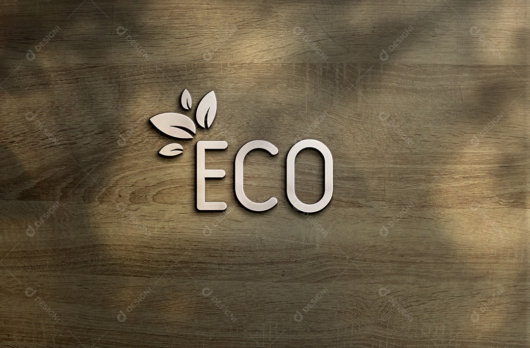 Mockup Logotipo de Empresa PSD Editável