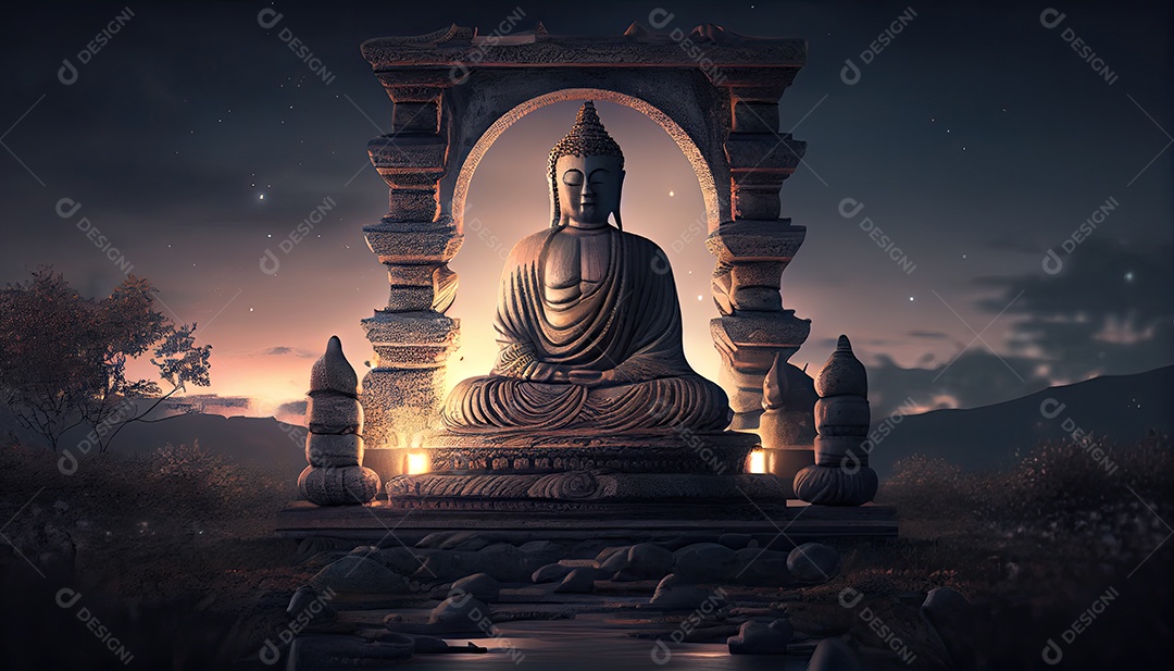 imagem de buda no budismo dia de makha bucha dia de visakha bucha dia de songkran dia de buda purnima