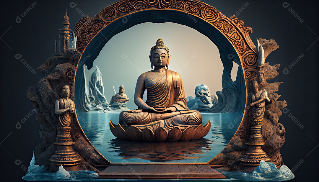 imagem de buda no budismo dia de makha bucha dia de visakha bucha dia de songkran dia de buda purnima