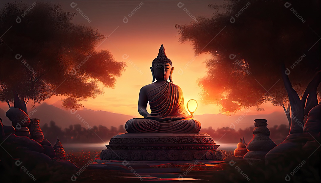 imagem de buda no budismo dia de makha bucha dia de visakha bucha dia de songkran dia de buda purnima