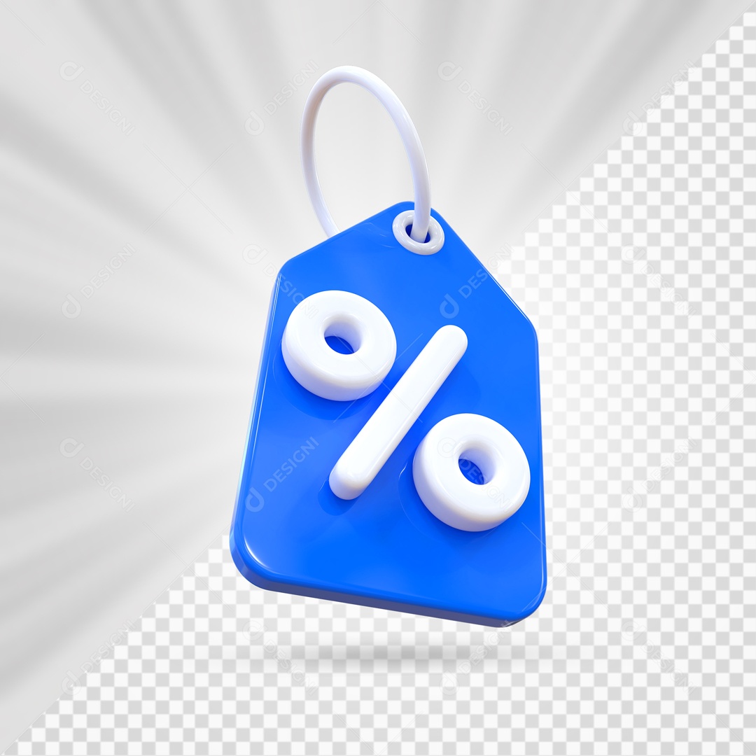 Etiqueta De Desconto Elemento 3D PSD