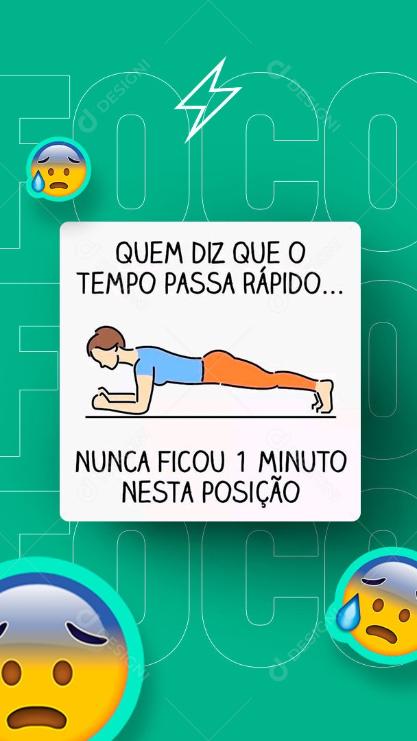 Social Media Academia Story PSD Editável