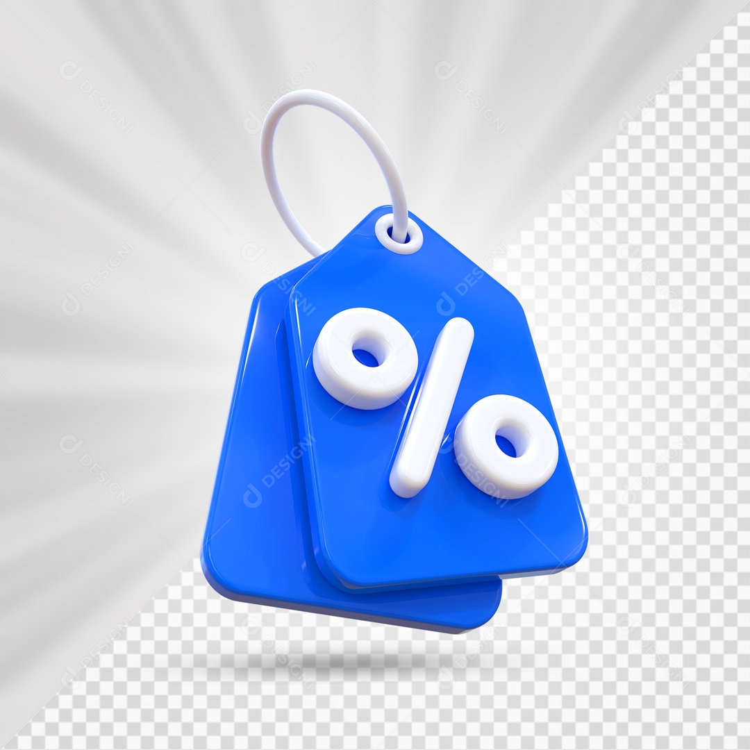 Etiquetas De Desconto Elemento 3D PSD