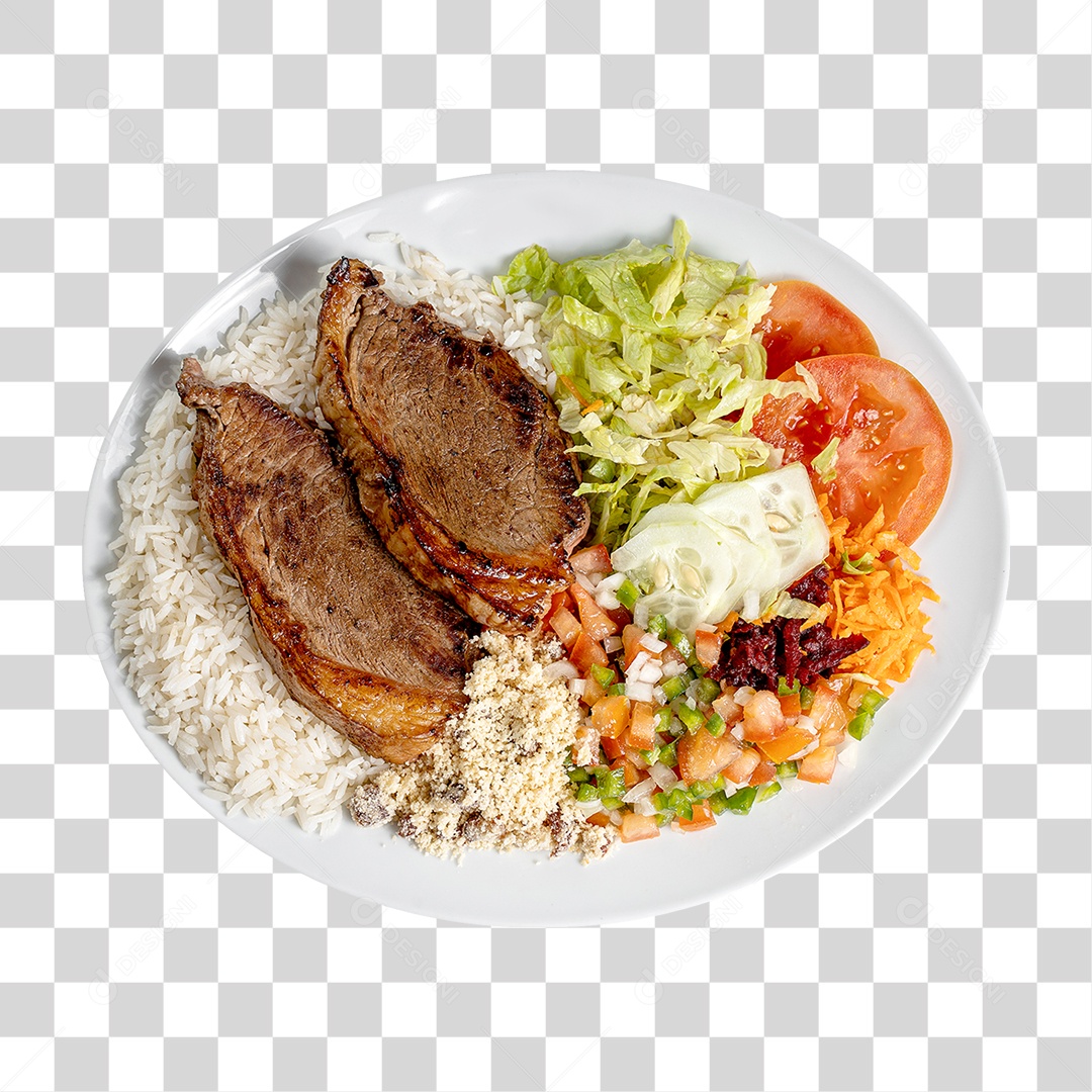 Prato Executivo Strogonoff PNG Transparente