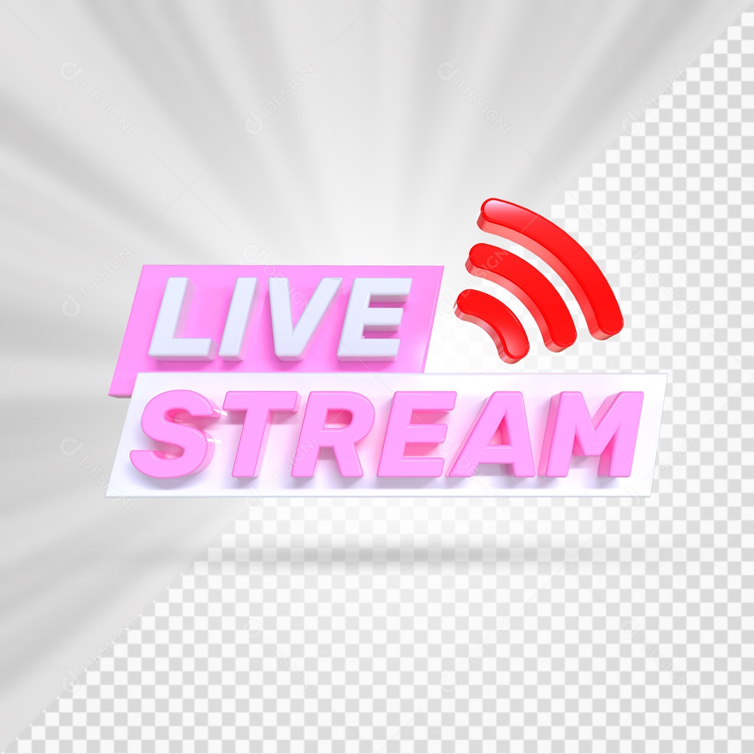 Selo 3D Para Composição PSD