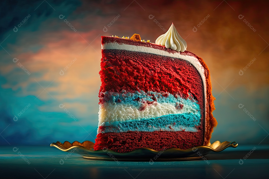 Lindo bolo de aniversário com granulados coloridos