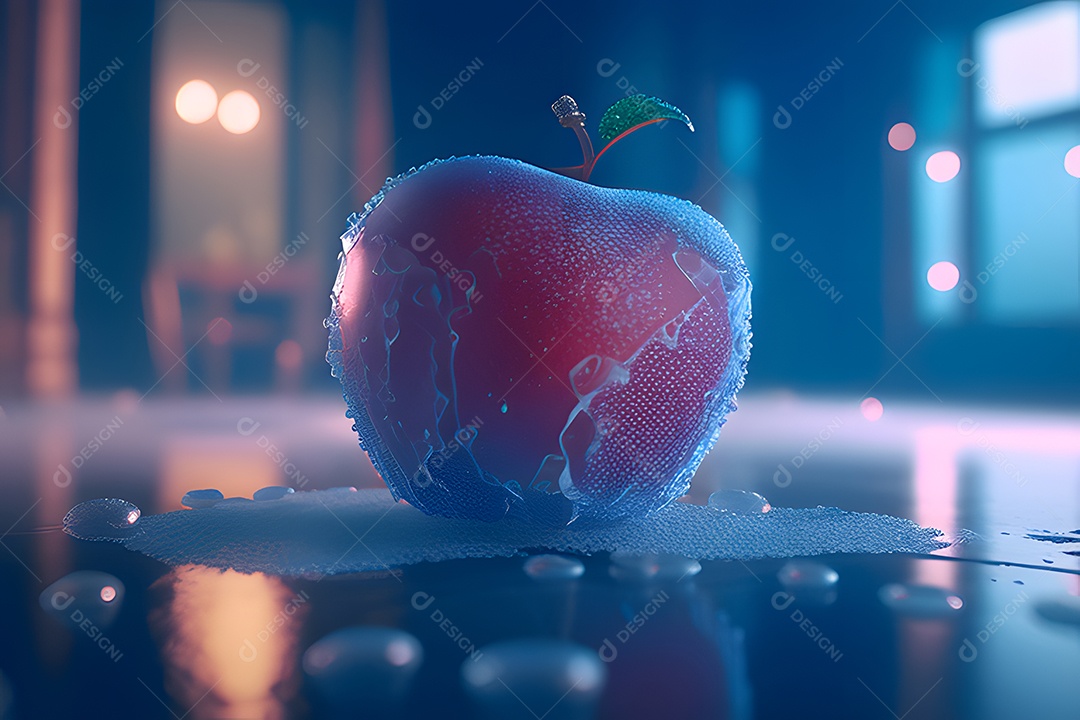 Frutas deliciosas frescas sobre fundo isolado