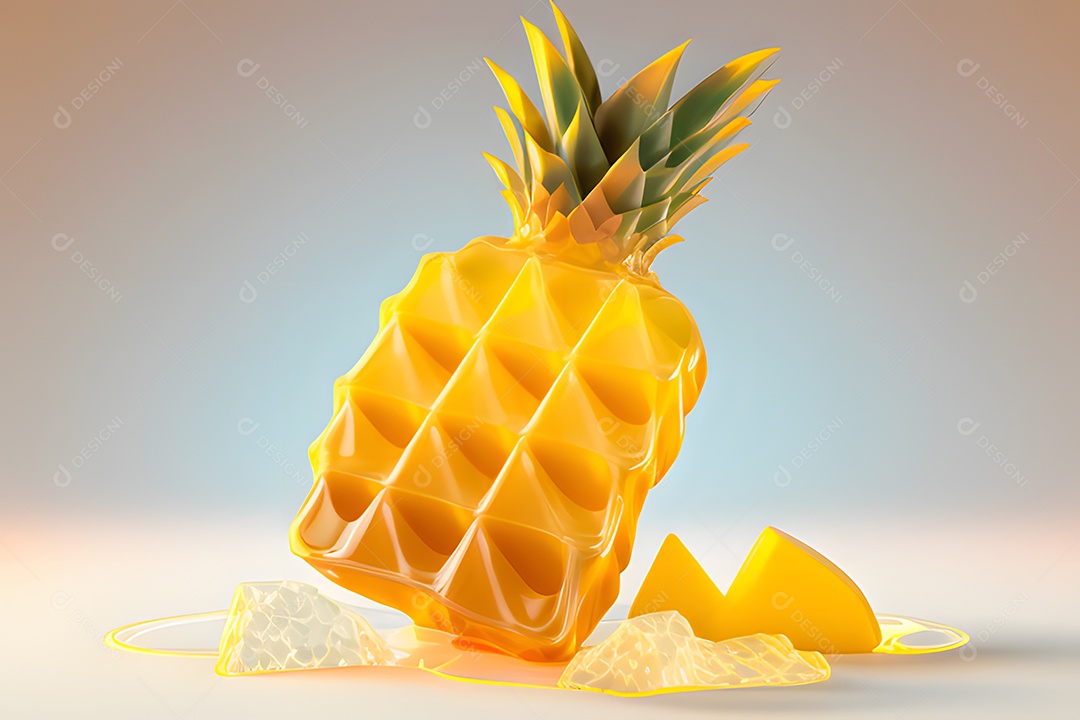 Frutas deliciosas frescas sobre fundo isolado