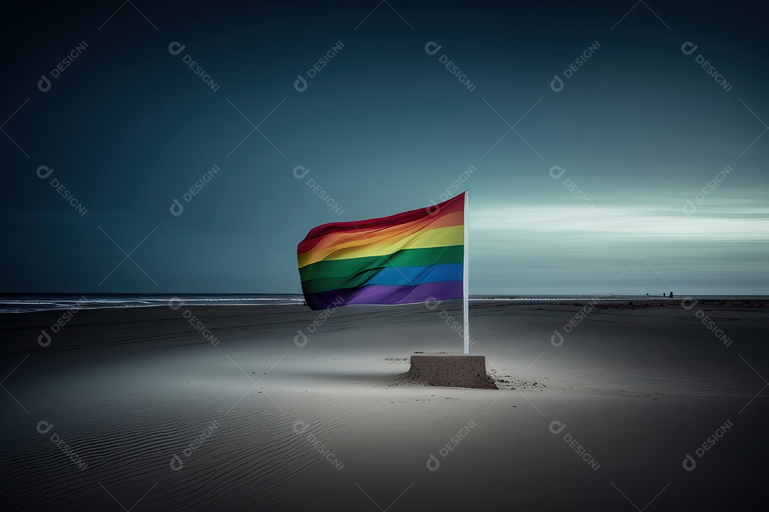Bandeira do LGBTQI+.