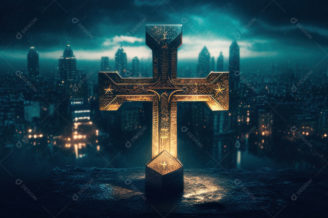 Cruz Realística de Jesus Cristo.