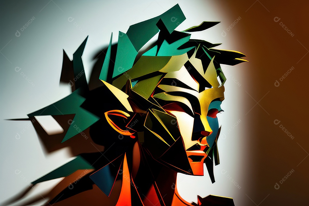 ilustração 3D de mulher Dia Das Mulheres.