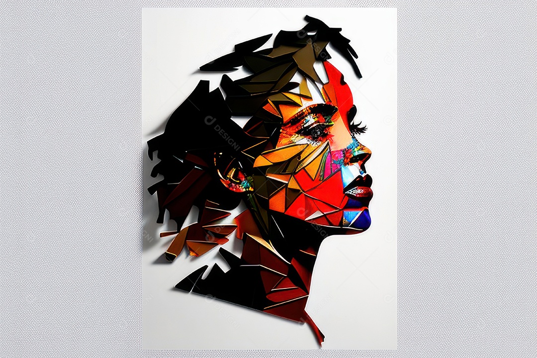 ilustração 3D de mulher Dia Das Mulheres.