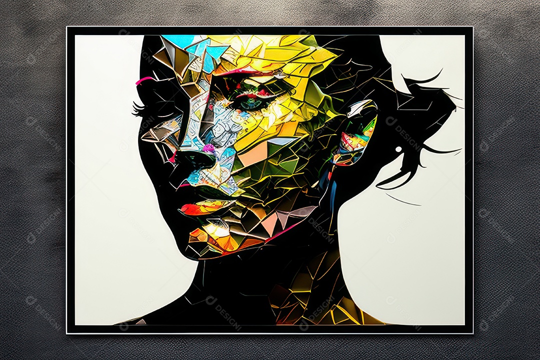 ilustração 3D de mulher Dia Das Mulheres.