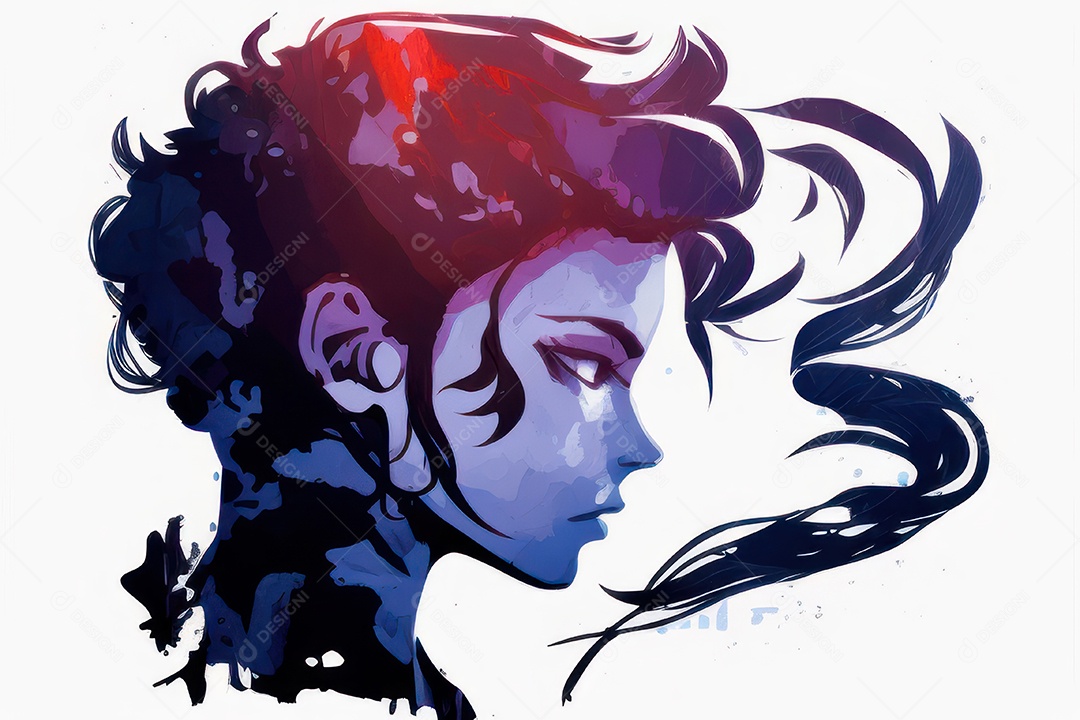 ilustração 3D de mulher Dia Das Mulheres.