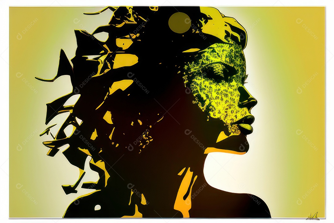 ilustração 3D de mulher Dia Das Mulheres.