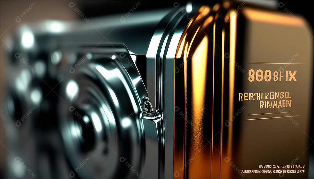 Câmera profissional fotográfica.