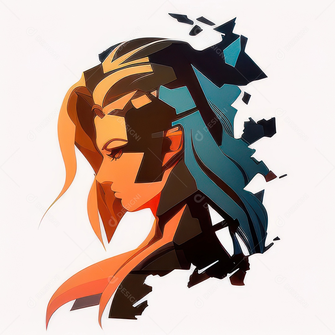 ilustração 3D de mulher Dia Das Mulheres.