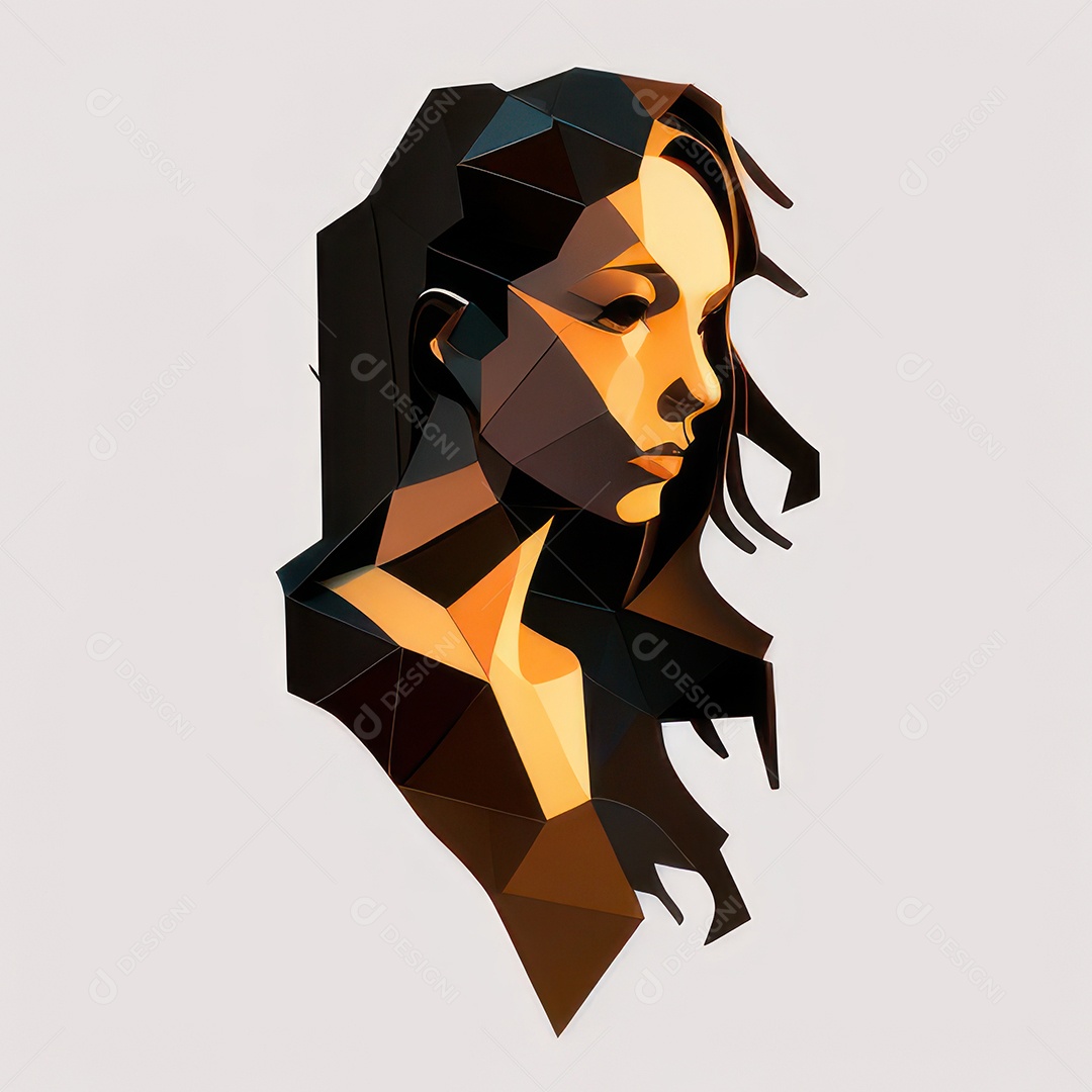 ilustração 3D de mulher Dia Das Mulheres.