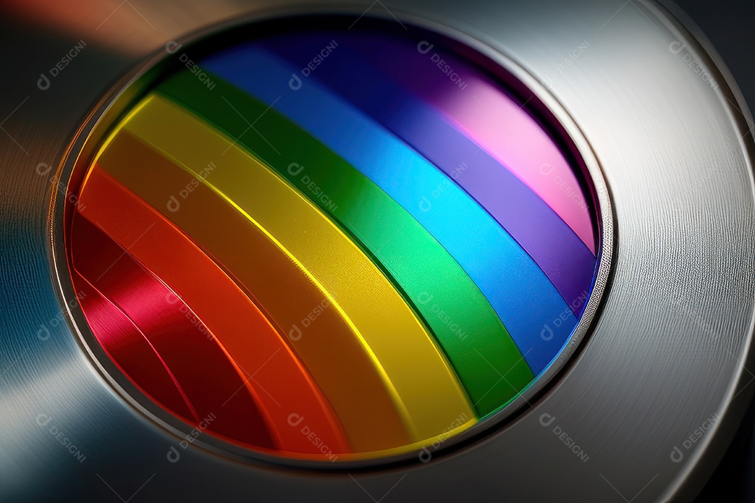 Cores da bandeira LGBTQI+.