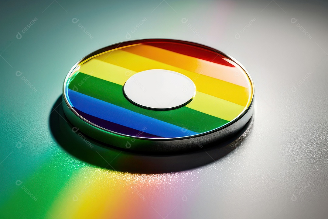 Cores da bandeira LGBTQI+.