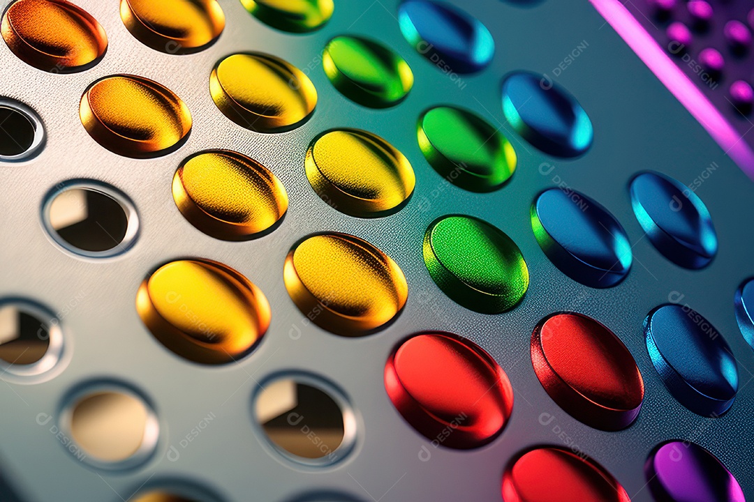 Cores da bandeira LGBTQI+.