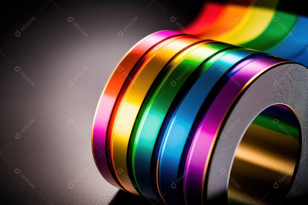 Cores da bandeira LGBTQI+.