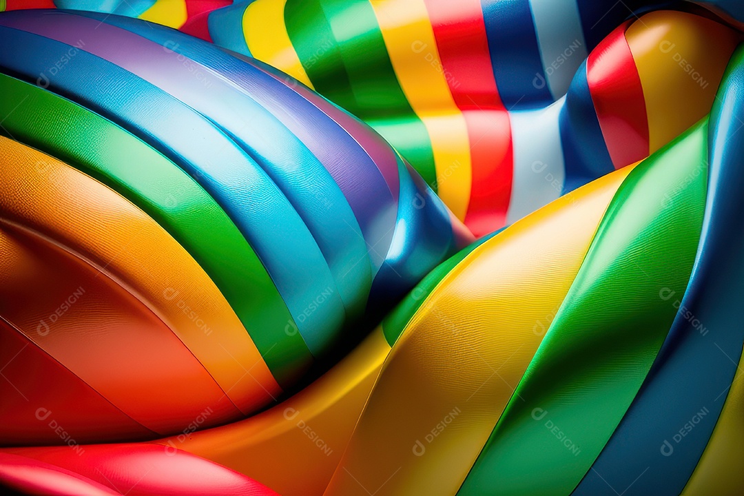 Cores da bandeira LGBTQI+.