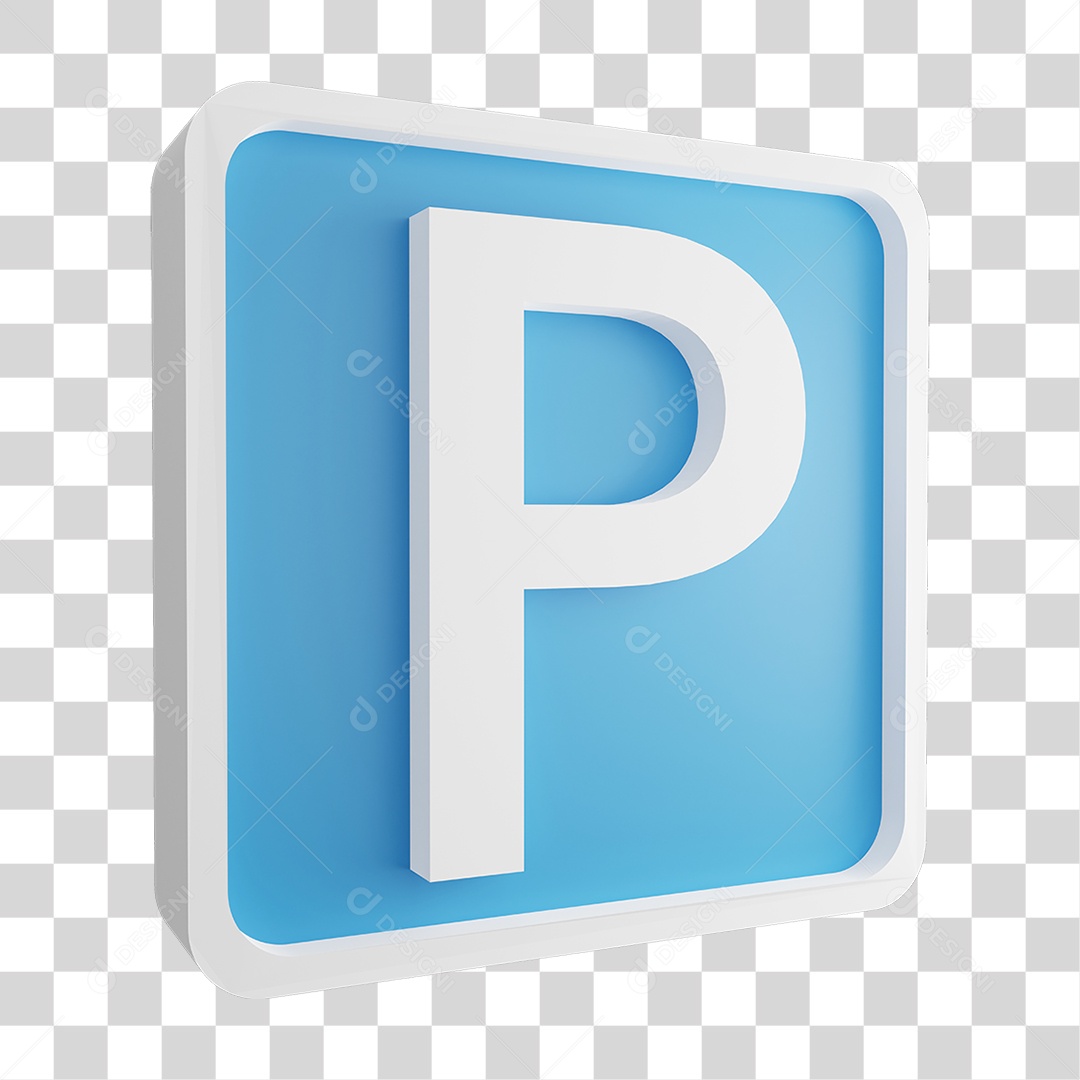 Placa de Aviso PNG Transparente