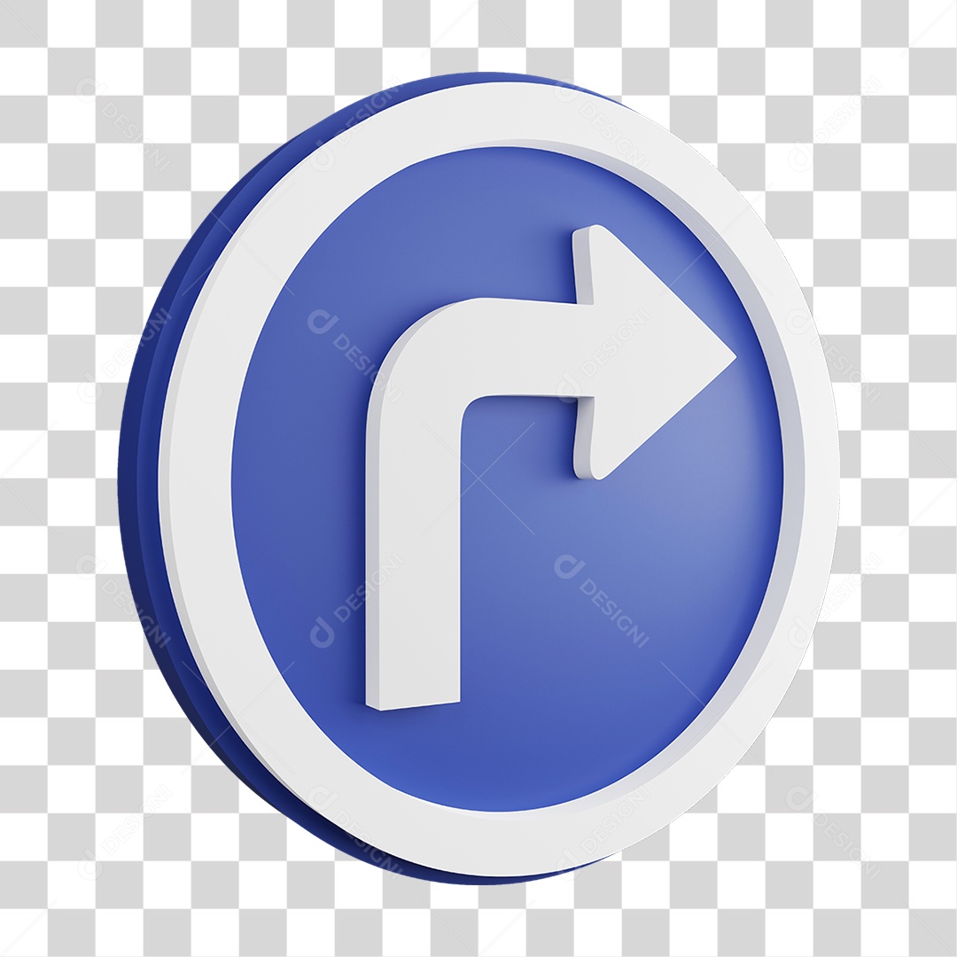 Placa de Aviso PNG Transparente