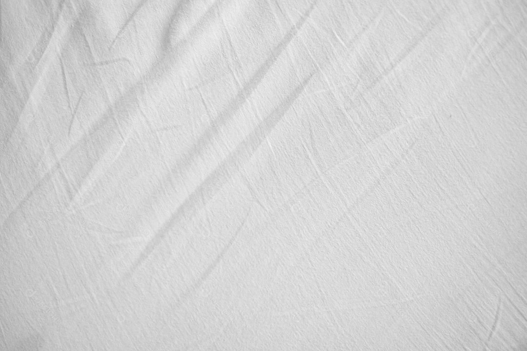 Textura gradiente de linho branco estilo de curva turva de tecido de luxo abstrato, roupa de cama enrugada e sombras cinza escuras, plano de fundo