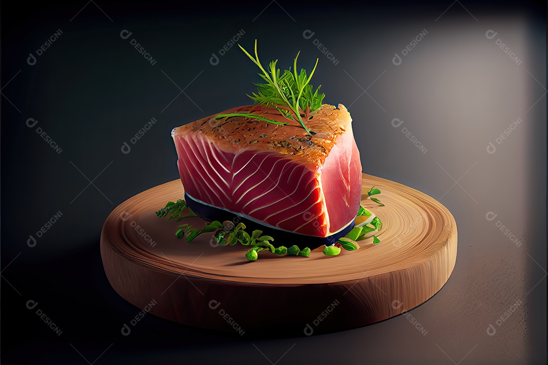 Filé de atum dia mundial do atum 2 maio