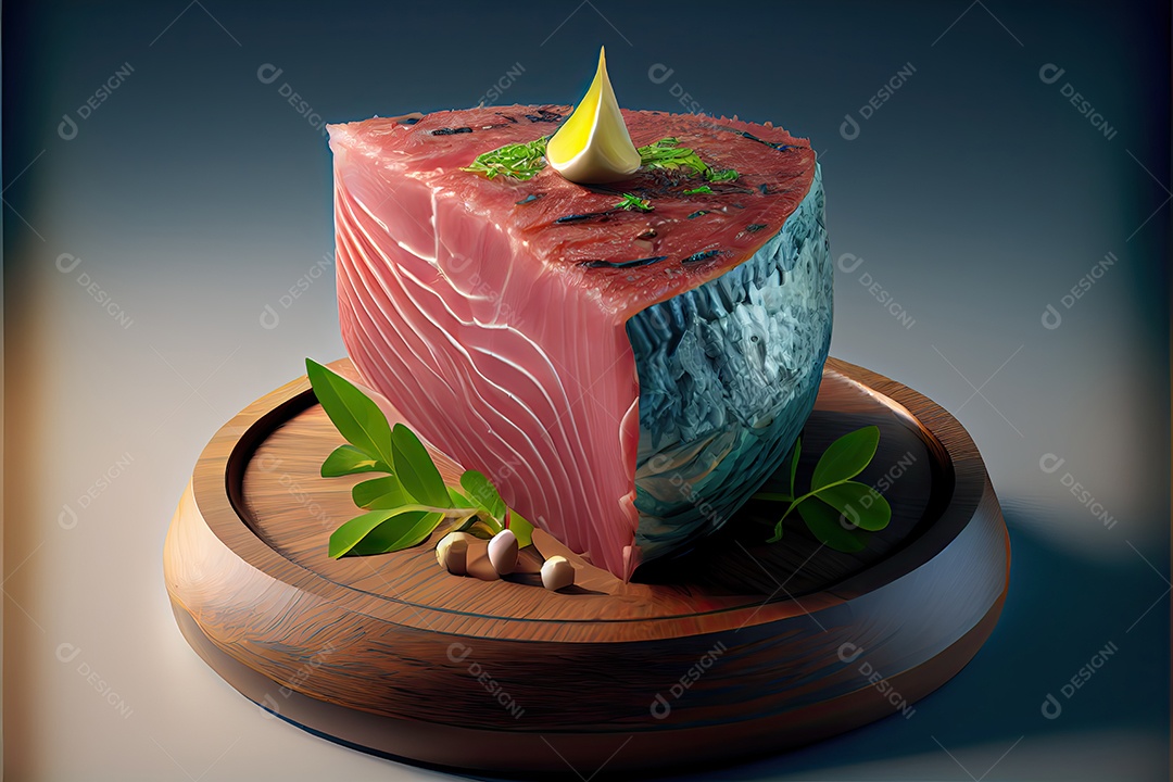 Filé de atum dia mundial do atum 2 maio