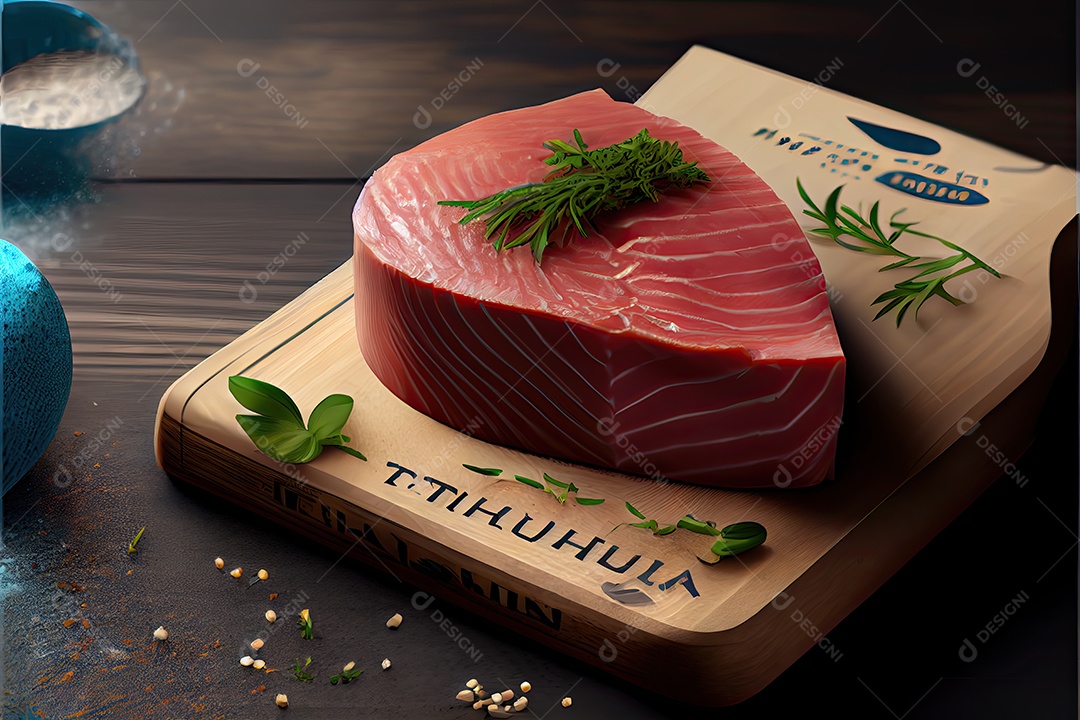 Filé de atum dia mundial do atum 2 maio