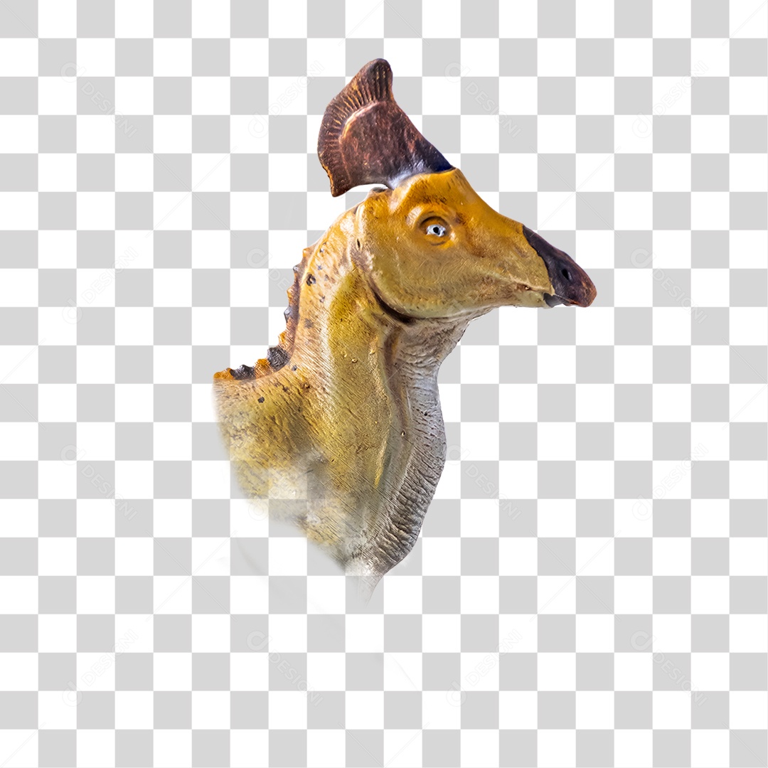 Objeto 3D Dinossauro Pré-histórico Para Composição PNG Transparente