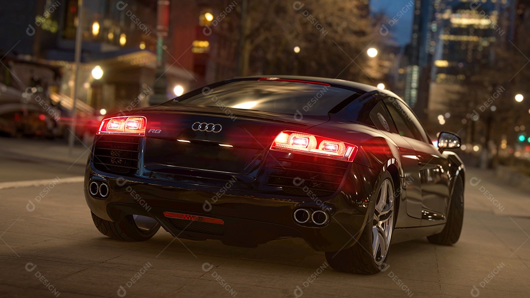 Audi R8 isolado 6 de março de 2023