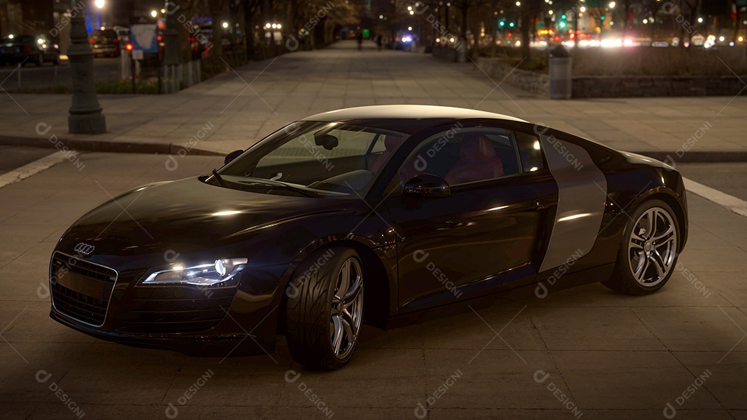 Audi R8 isolado 6 de março de 2023