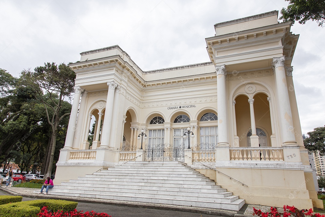 Linda edifício grande lugar turístico