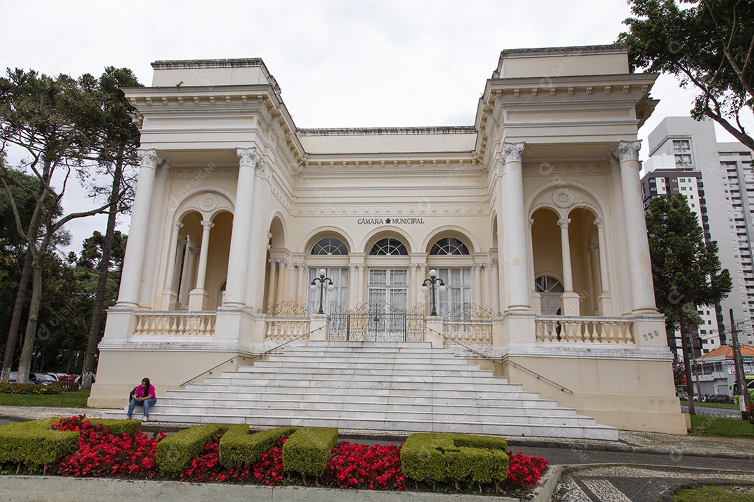 Linda edifício grande lugar turístico
