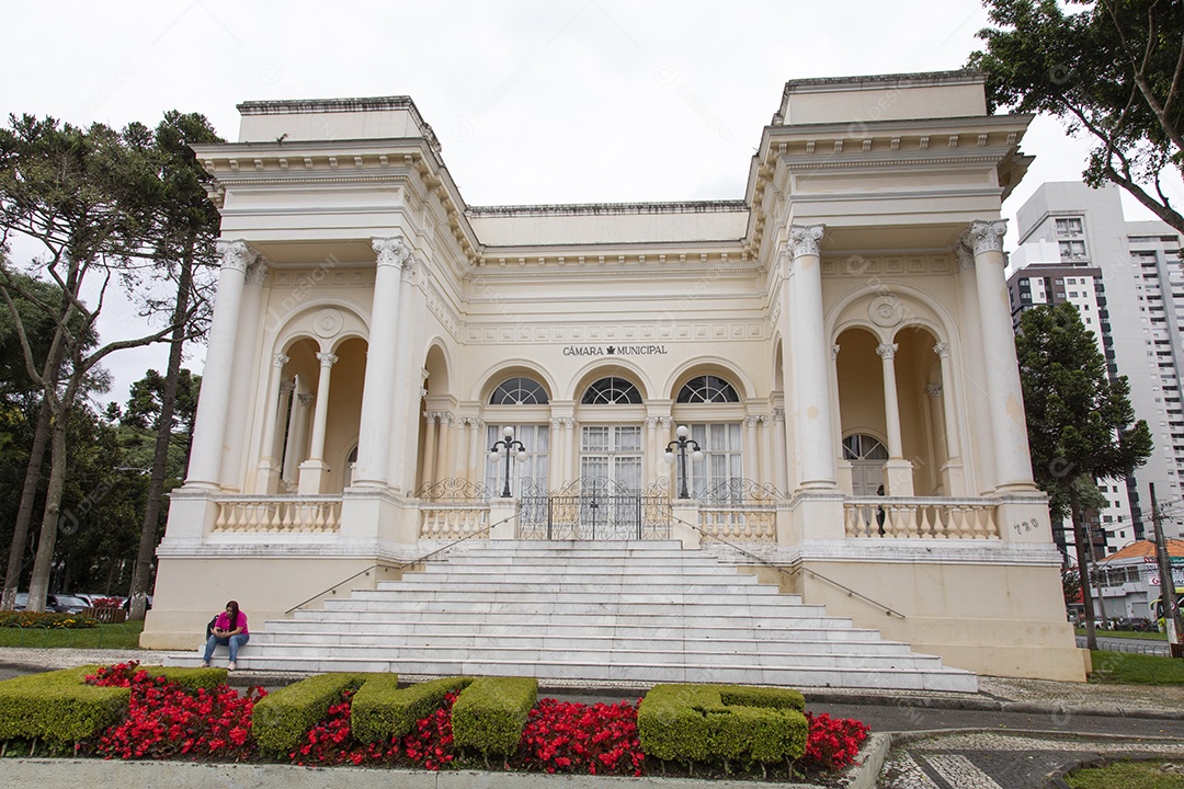 Linda edifício grande lugar turístico