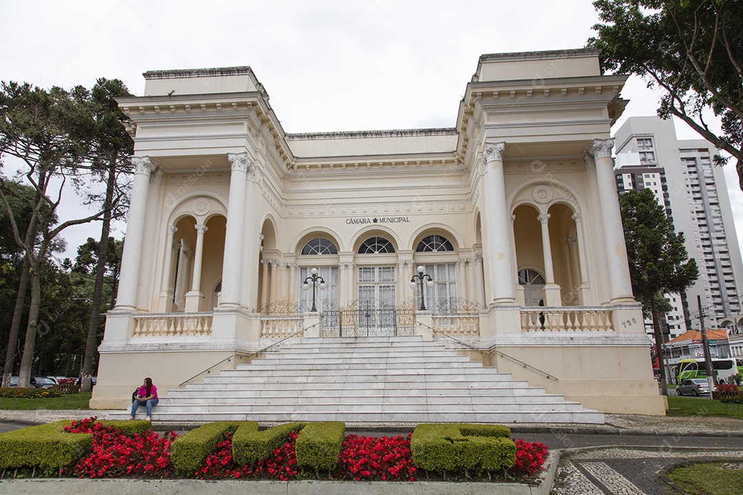 Linda edifício grande lugar turístico