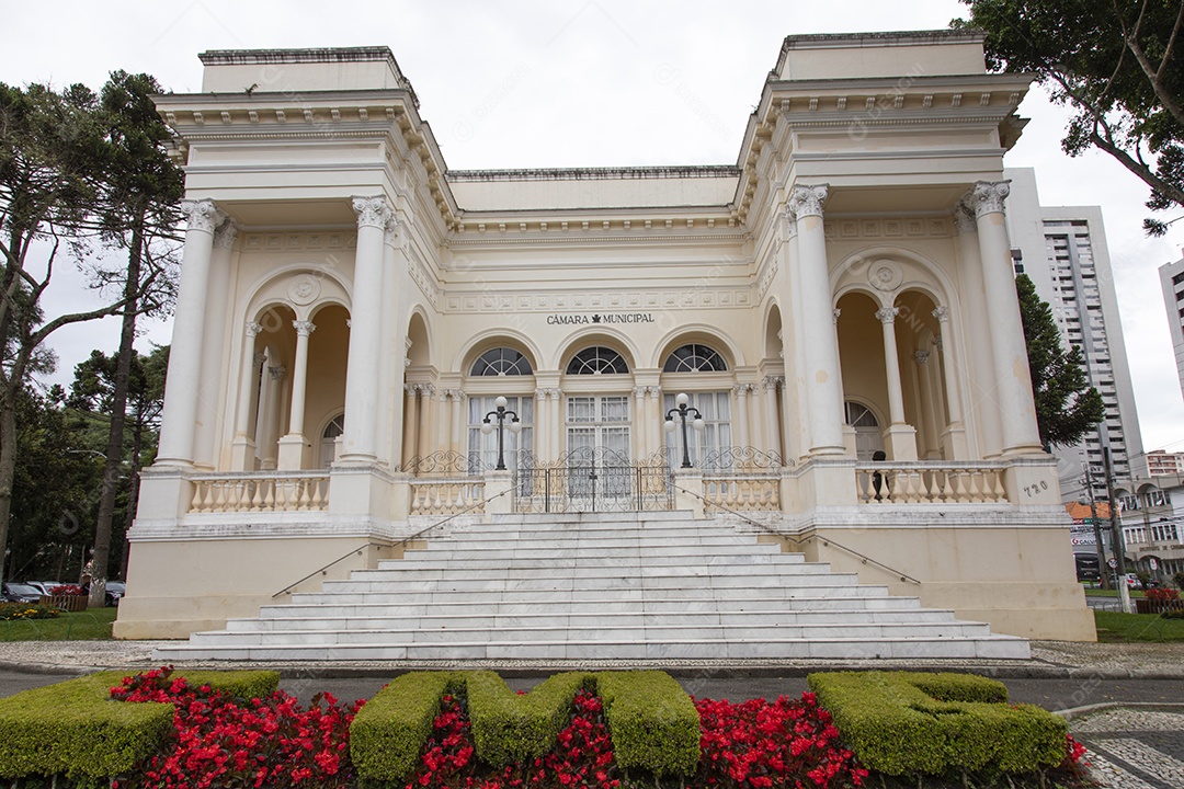 Linda edifício grande lugar turístico