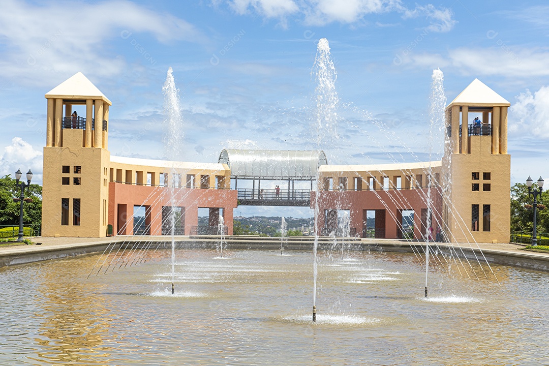 Linda edifício grande lugar turístico