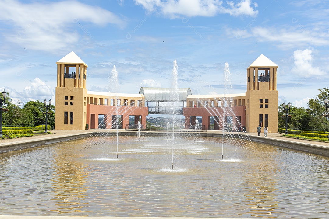 Linda edifício grande lugar turístico