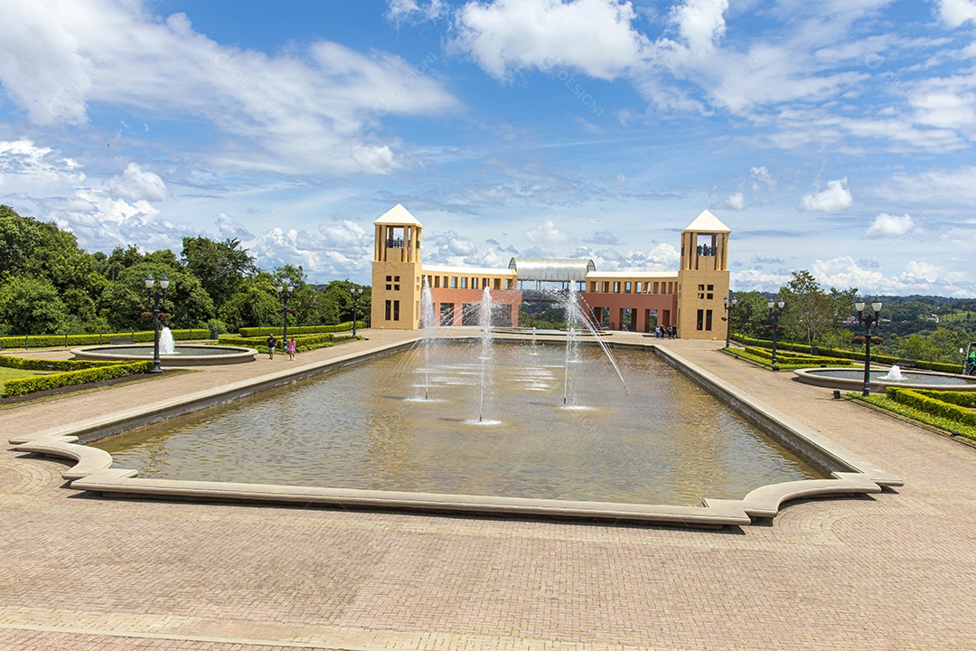 Linda edifício grande lugar turístico